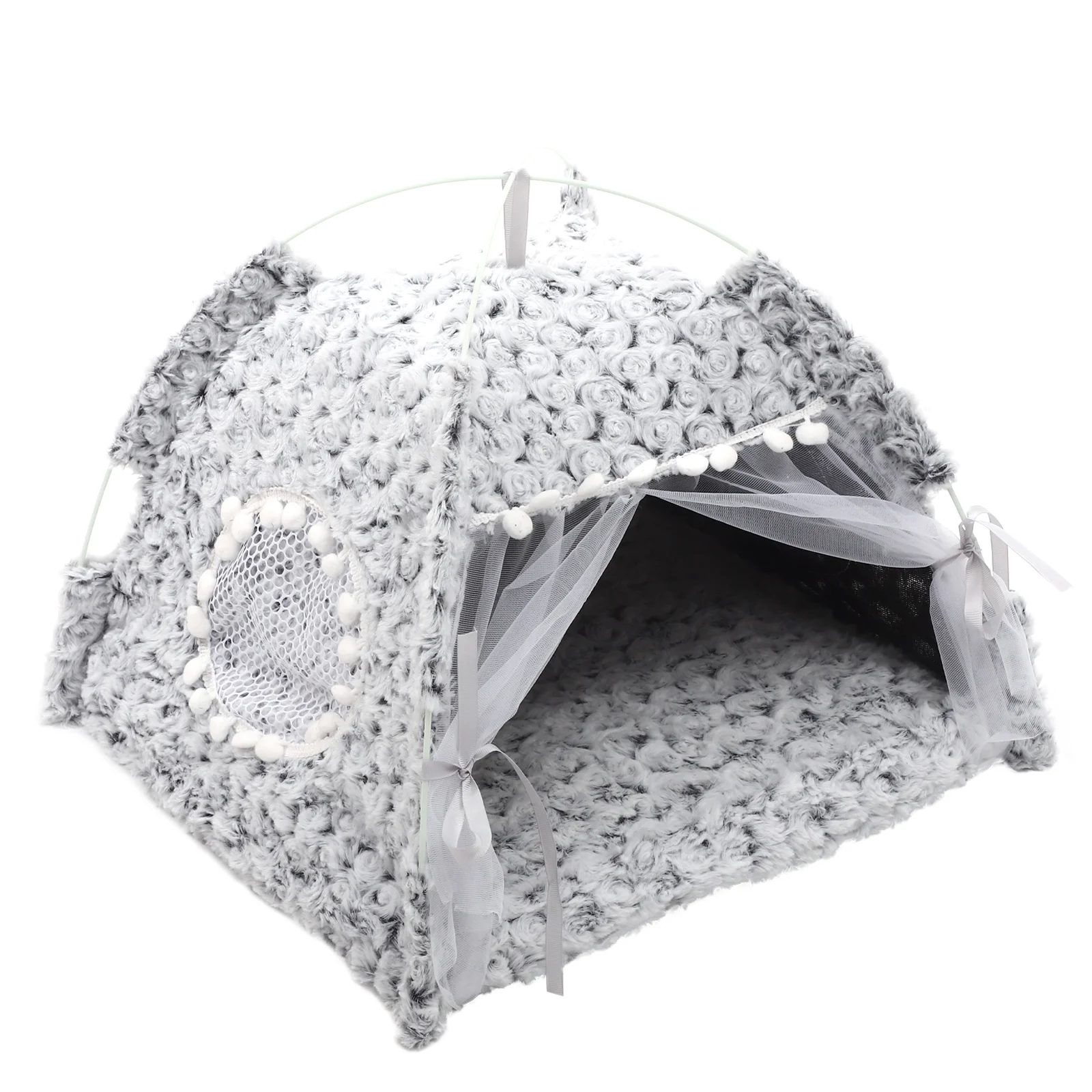 

Домик-будка, уличный декор, украшение, восхитительная кошачья хижина, палатка для отдыха для собаки, принцессы, домашнее животное из ткани