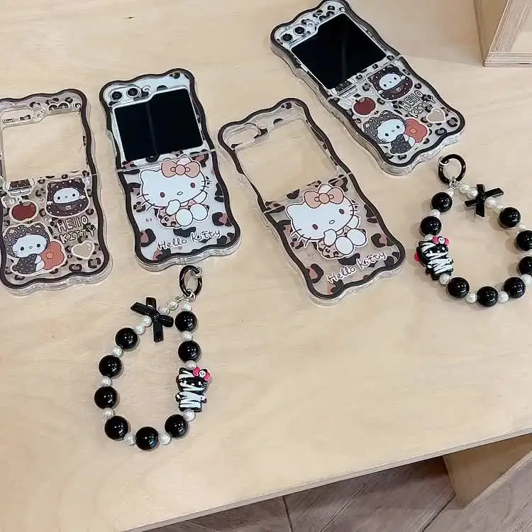 サンリオハローキティヒョウ柄スマートフォンケースsamsung