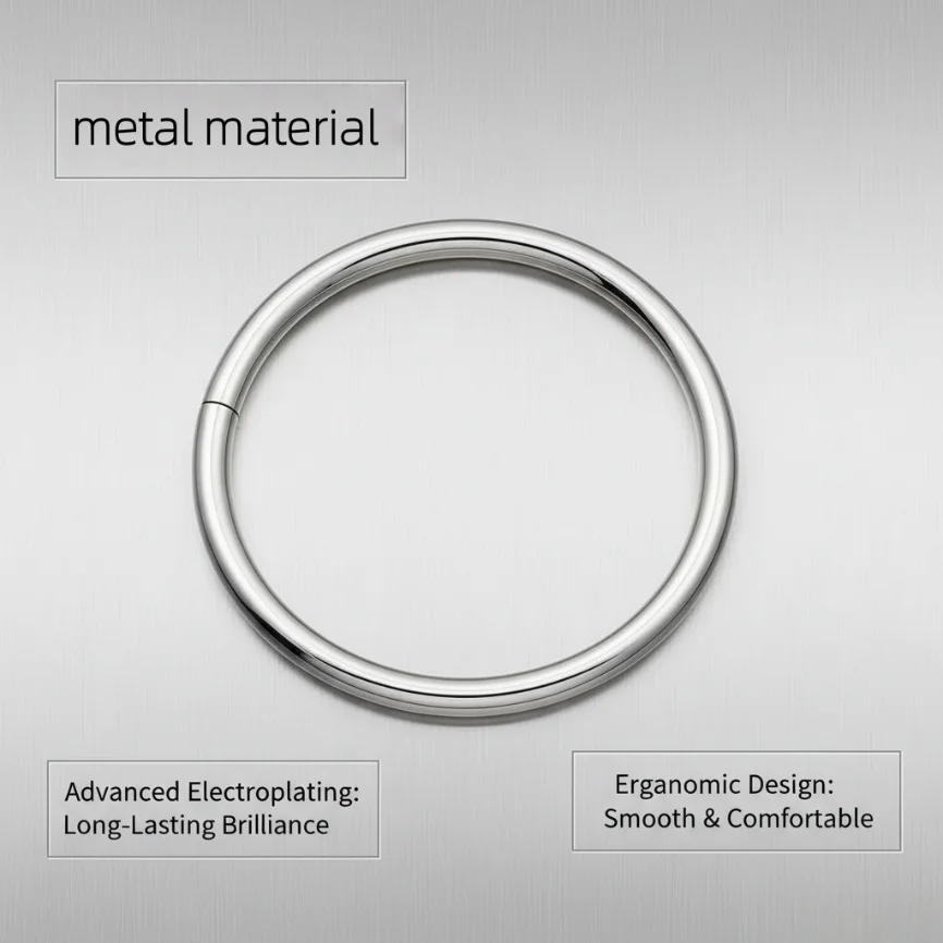 10-40pcs Metal O Ring Buckle 15-50mm Bag Strap Belt Webbing Clasps DIY Hardware Accessories