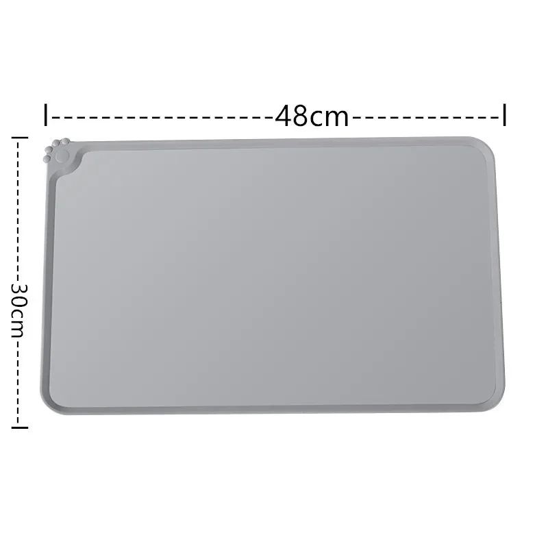 Silicone Pet Meal Mat Waterproof Anti Slip Cat Dog Food