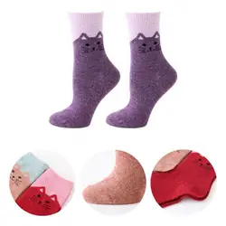 Practical Christmas Socks Anti-skid Exquisite Christmas Wearing Winter Long Socks  Winter Stockings    Winter Socks 1 Pair