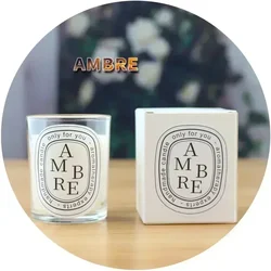 Enchanting Aromatic Scented Candle Gift - Romantic Wedding & Guest Favors (MVT - AMBRE)