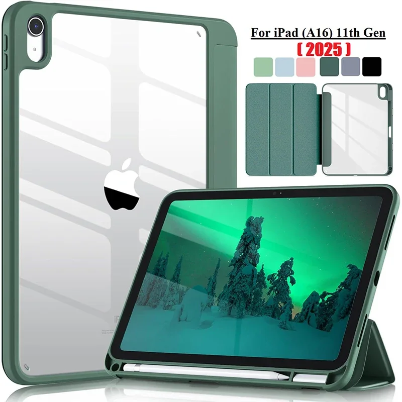 Premium iPad Case with Pencil Holder and Smart Protection