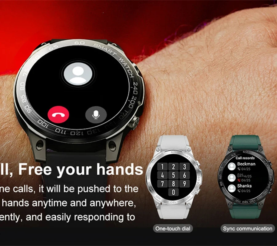 AMOLED Ǯ ��ġ ��ũ�� ������ ��Ʈ�Ͻ� ����Ʈ ��ġ, NFC IP68 ���, 100 + ������ ���, 400mAh ����Ʈ ��ġ, ���Ÿ� ������, 2024 ����ǰ