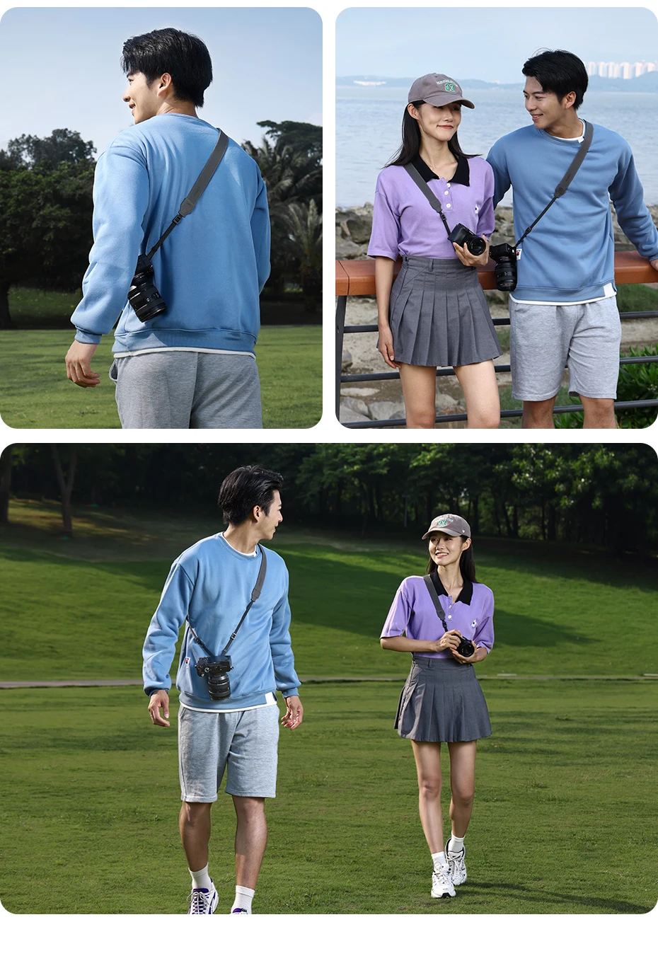 Description Picture 5 of itemUlanzi UKA06 Uka Quick-Release Shoulder Strap Kit Arca-Swiss & F38 Plates Quick Switch Tripod Slider Mount for DSRL Camera