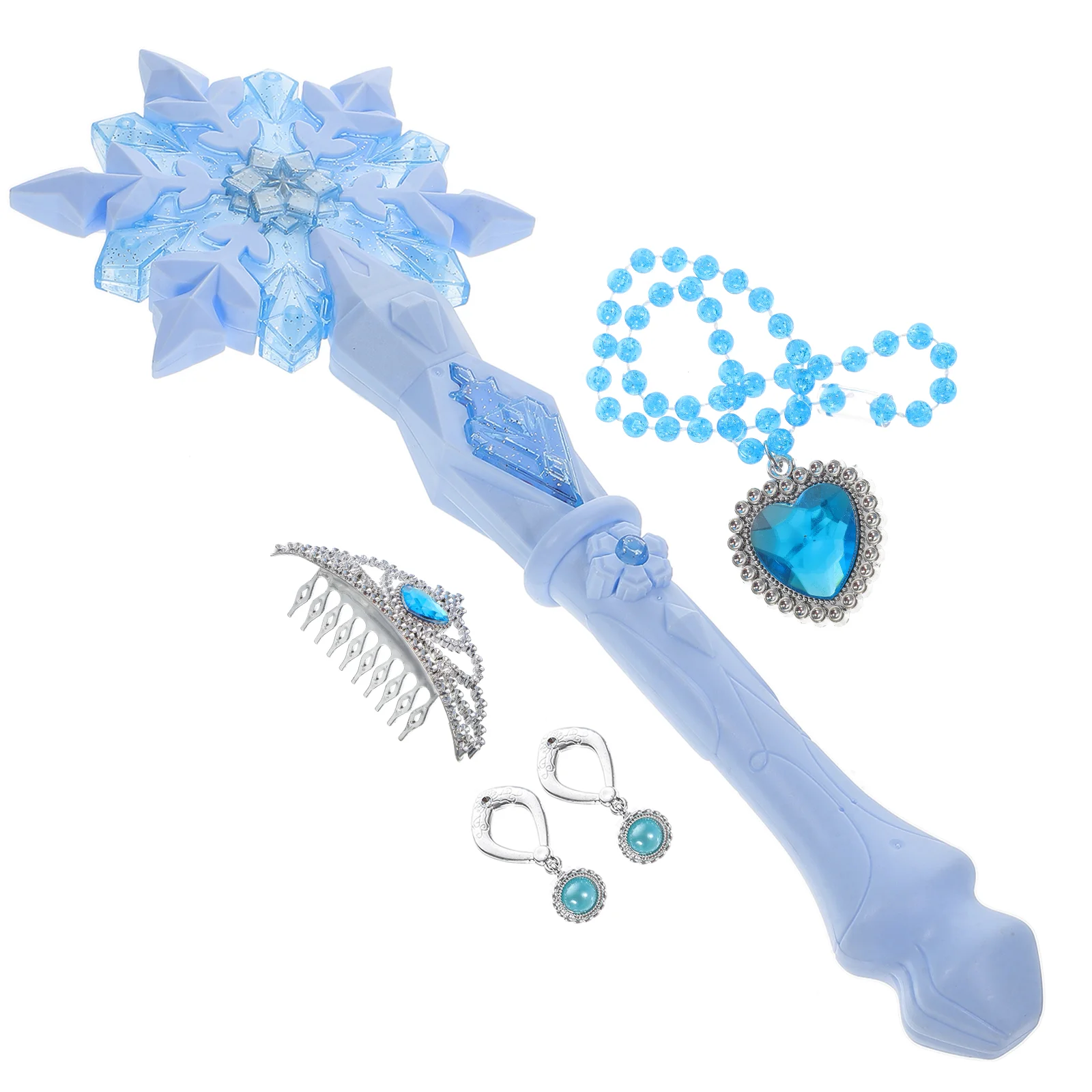 

Magic Star Wand Glowing Sticks Girls Princess Flashing Fairy Wands Party Cosplay Props Light Up Toy Kids Gift