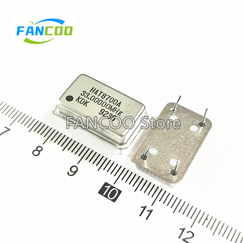 33M 33MHZ 33.000M 33.000MHZ Crystal Oscillator Active OSC DIP-4 Rectangle Full Size 3.3V 5V 5pcs