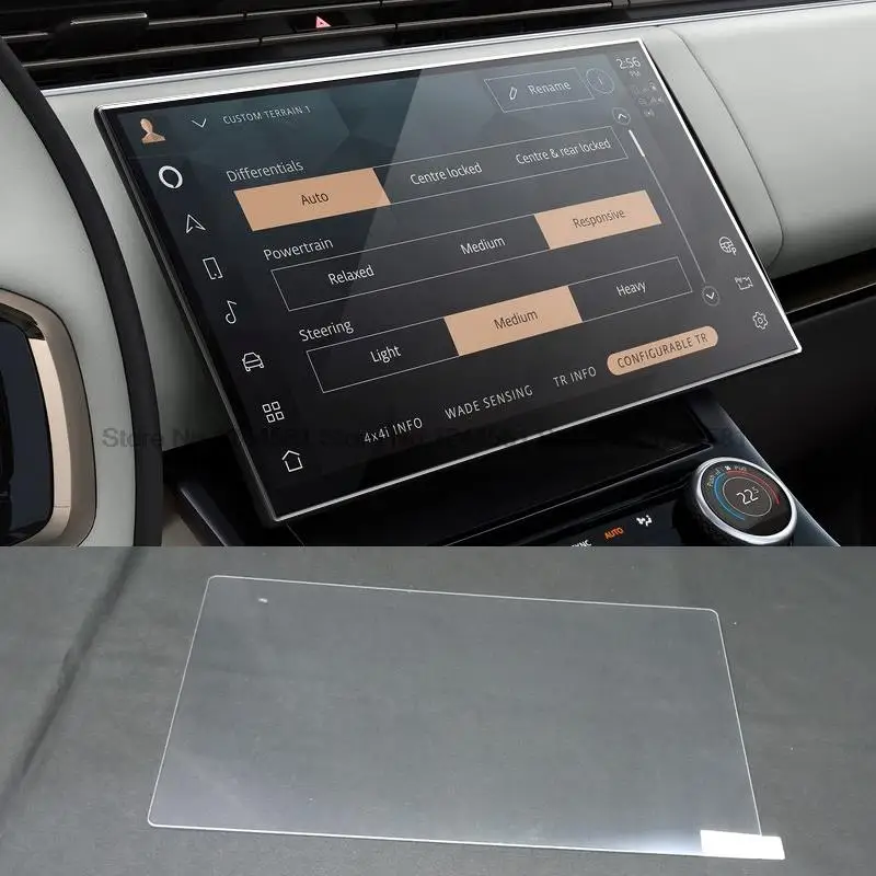 Pellicola Salvaschermo In Vetro Temperato Per Land Rover Range Rover Sport 2023 Pellicola Di Navigazione Gps Per Auto Schermo Lcd Pellicola Antigraffi