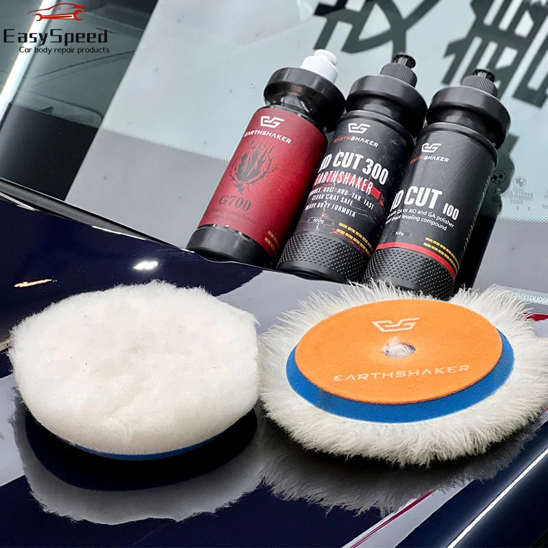 6inch ES Car Auto Soft Wool ing Polishing Pad er Woollen Polishing Pad For Automotive Scratch Removing
