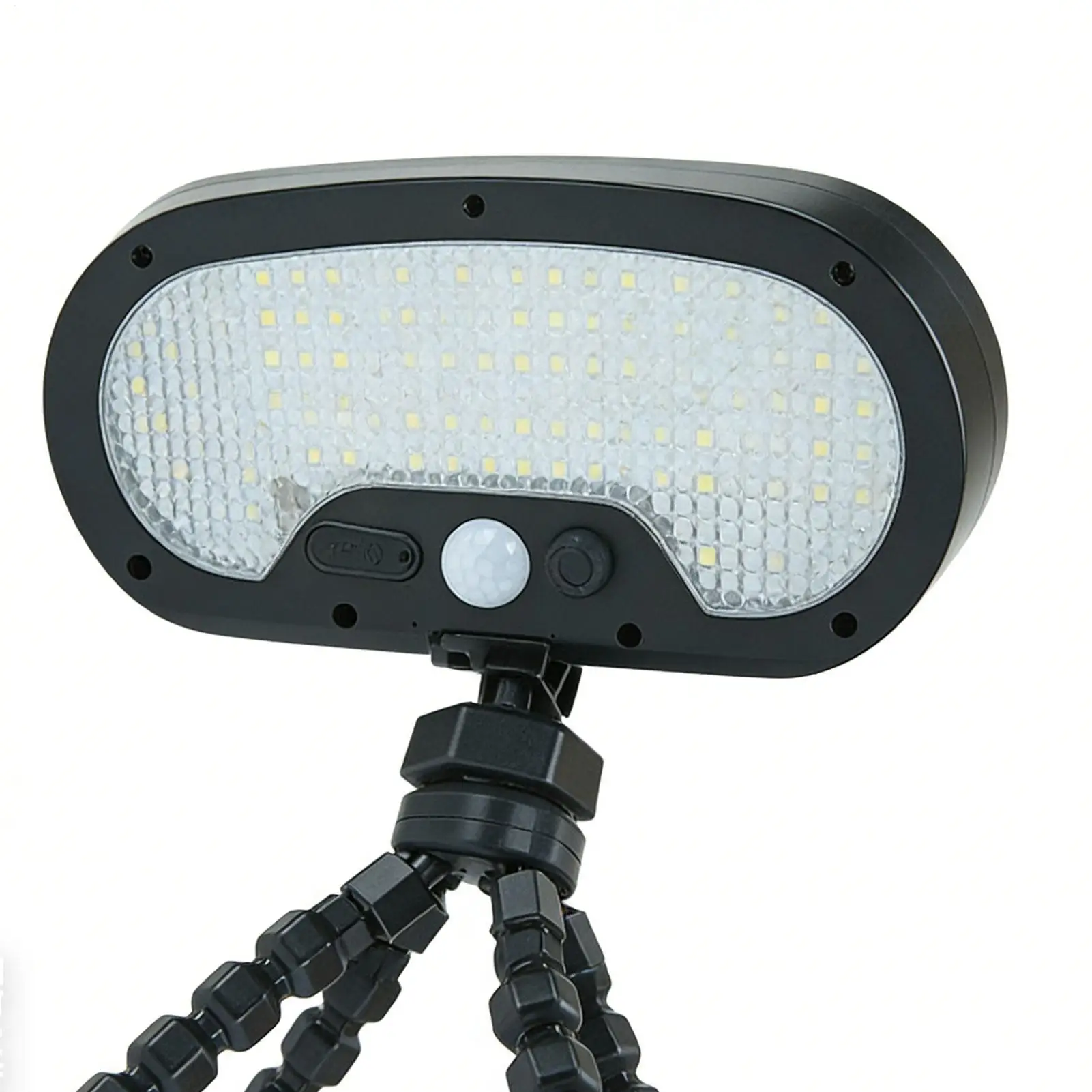 태양광 모션 센서 조명, 방수 투광등, 야외 보안등, 파티오 정원 데크용 플렉시블 옥토퍼스 삼각대 포함