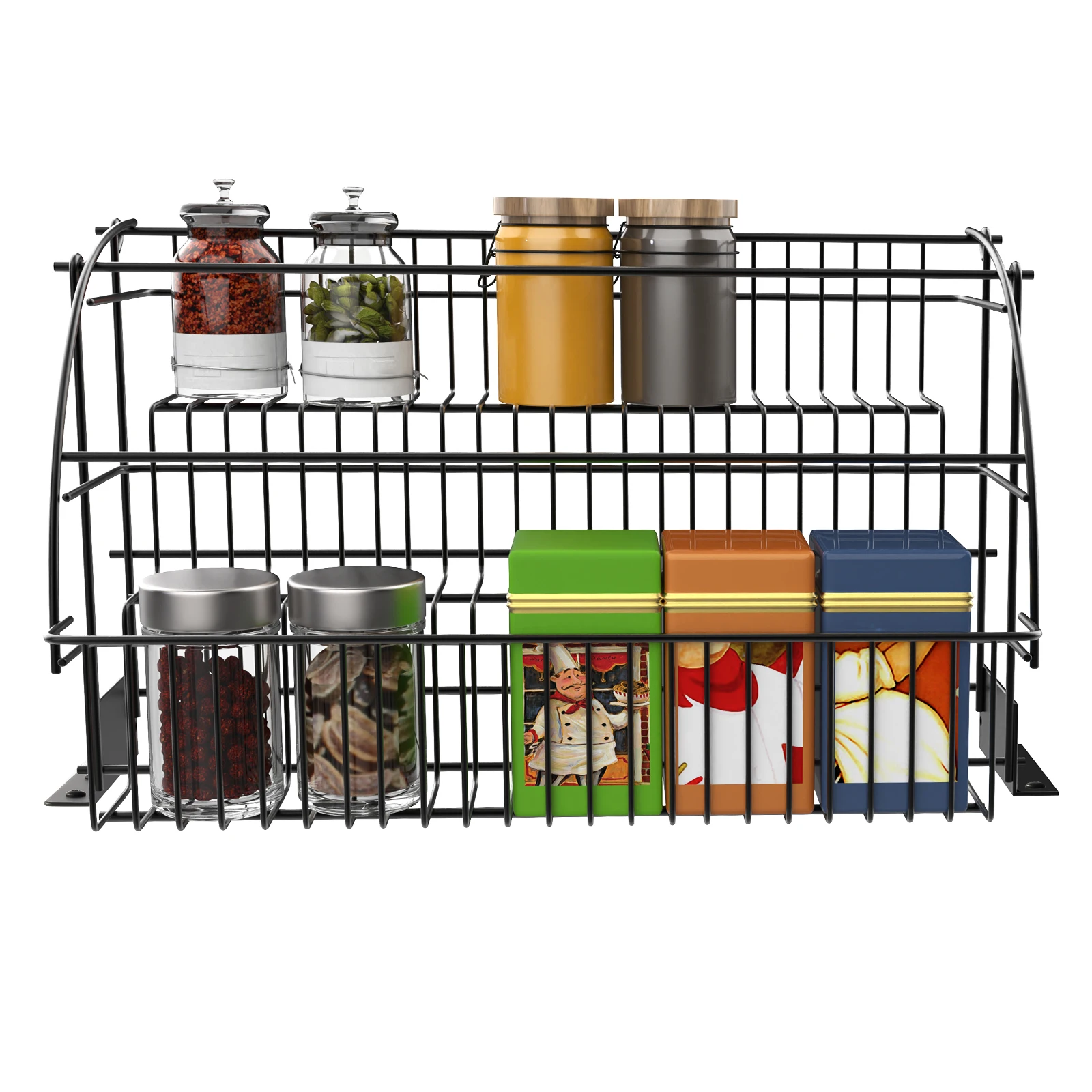 Retractable Kitchen Storage Organizer 3