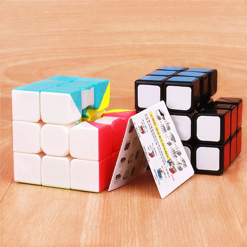 QY TOYS warrior 3x3x3 speed magic cube stickerless 4x4x4 professional puzzle cubo 5x5x5 smoothly cubes educational toys