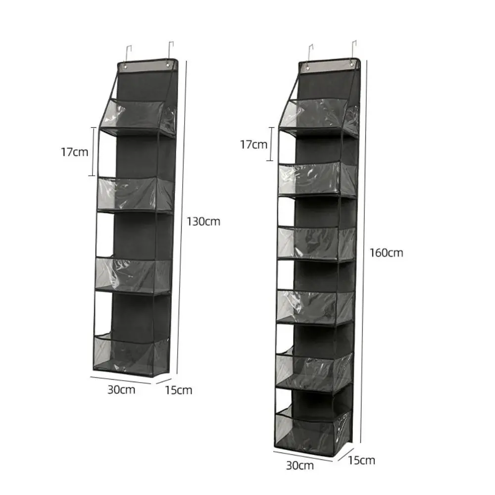 Multi-functional Fabric Hanging Bag for Behind the Door Multi-layer Storage Hanging Bag Miscellaneous Organizer Storage Hanging 6