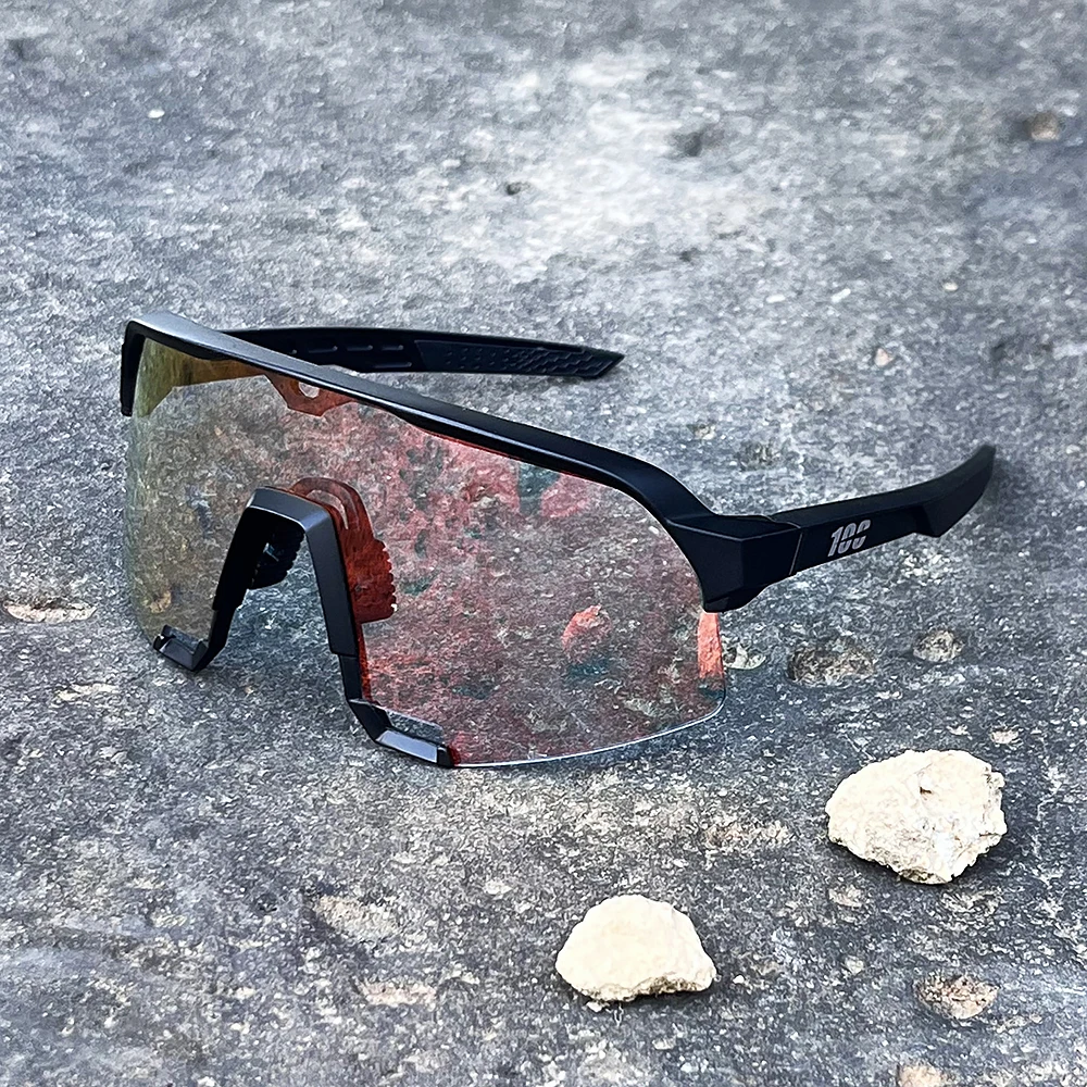 Photochrome Fahrradbrille UV400 TR90 Sportbrille MTB Mountainbike Angeln Wandern Reiten Eyewear für Damen Sport – Detail 10
