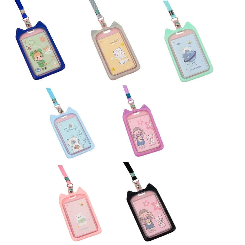 

Vibrant Shaped Silicone Card Holder Case Trendy and Practical Credit Card