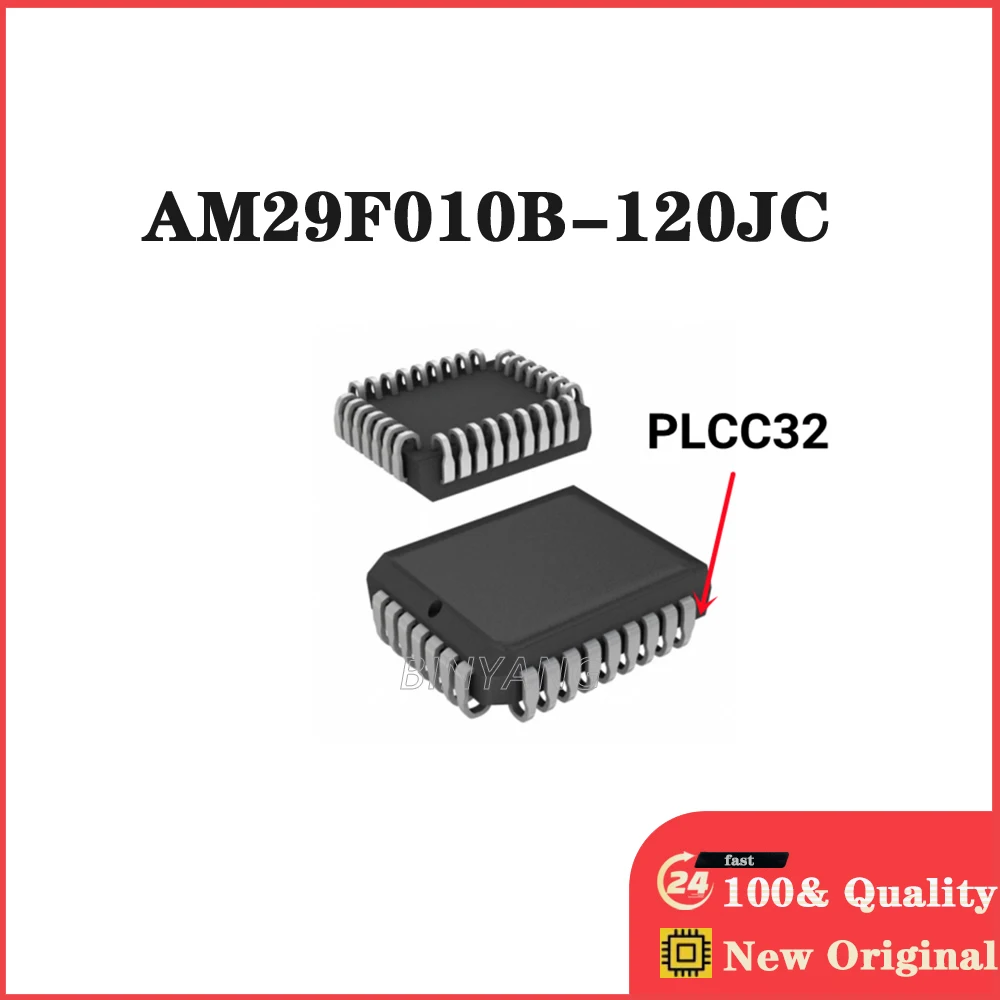 

New Original Stock IC Electronic Components 10PCS AM29F010B-120JC AM29F010B AM29F010B-120 PLCC-32