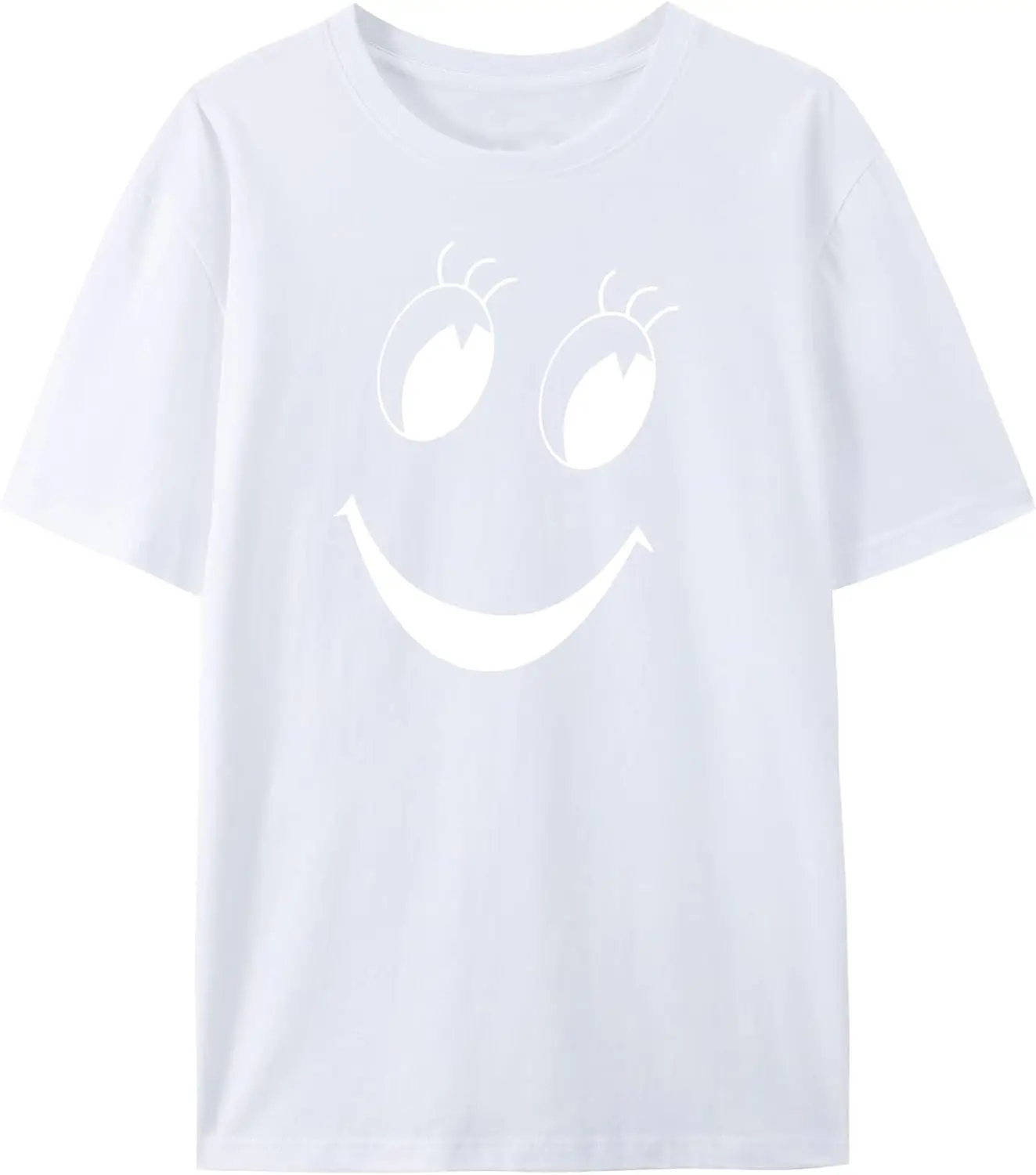 

Mad Smile Face Graphic Emoticon Funny T Shirt