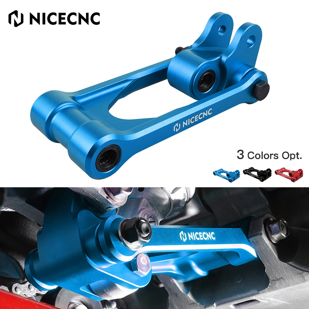 NICECNC For Yamaha YFZ450R Linkage Lowering Link Kit 2009-2013 2012 YFZ450X 2010-2011 Aluminum ATV Accessories 1'' Lowering aluminum alloy linkages pull rod link linkage set for 1 24 axial scx24 axi90081 axi00001 axi00002 rc car upgrade parts