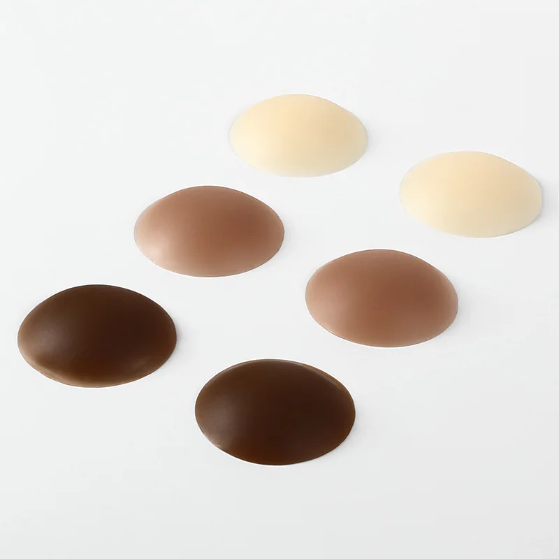 Silicone Nipple Covers 4 Pairs Reusable Adhesive Breast Petals Pasties Invisible Boob Tape