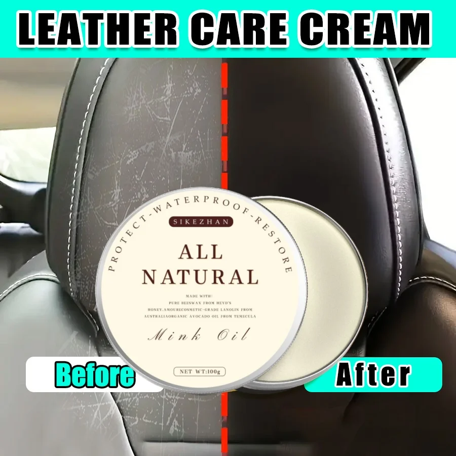 Car Leather Care Cream Plastic Restorer Back To Black Gloss Products Plastic Leather Restore Cream Repair Coating Renovator