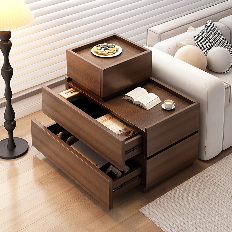 Sofa Side Cabinet Creative Side Table, Home Small Coffee Table Light Luxury High-end, Minimalist Free Match Bedside Table
