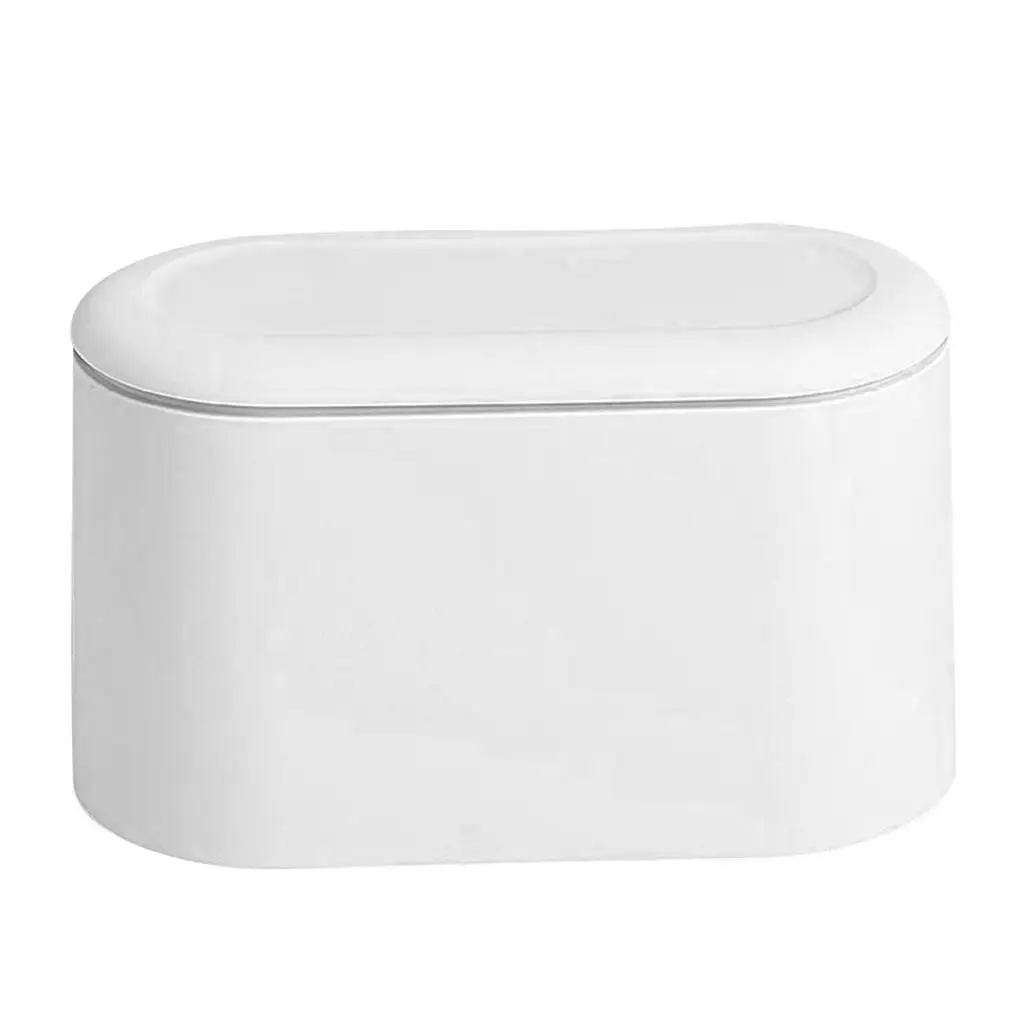 Stylish Small Trash Can Hotel Car Recycling Bin Dustbin Waste Paper Basket