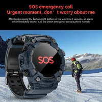 LOKMAT ATTACK-GT Upgrade Sport Smart Watch Waterproof Bluetooth Calls Rugged Smartwatches Flashlight Fitness Tracker for Phone - Image 5