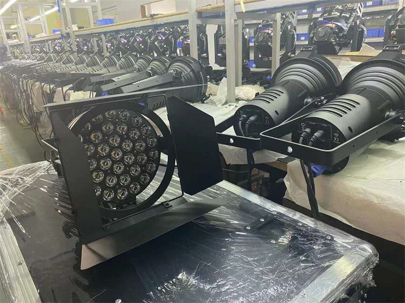 2 pieces 31x10W warm white LED stage par car show exhibition lighting