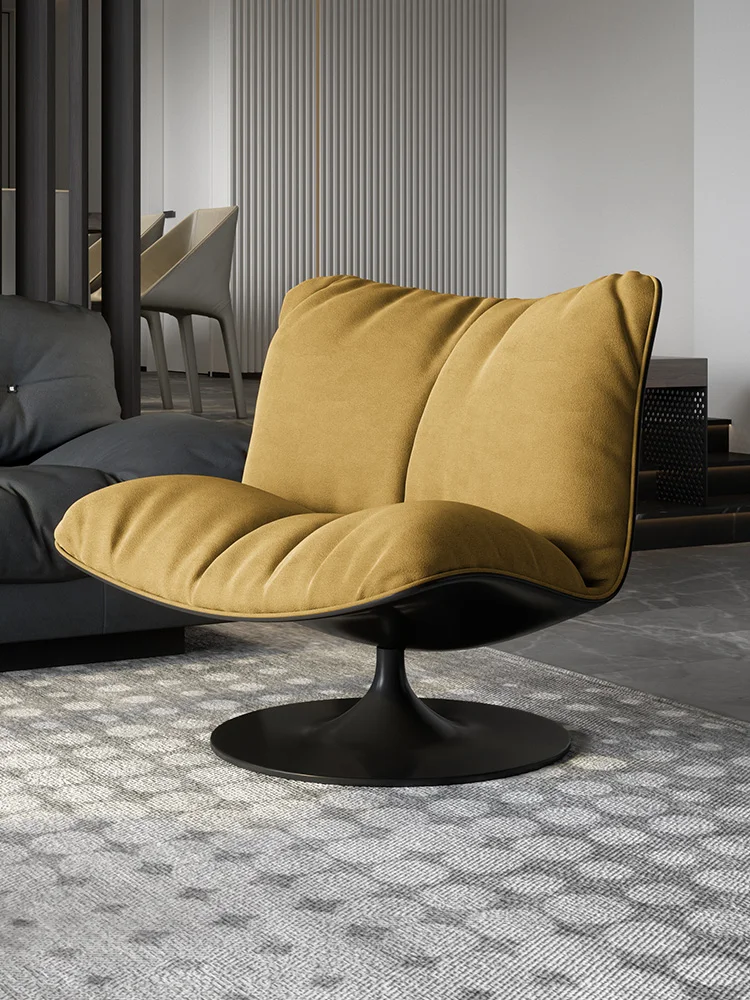 

Italian single leisure chair modern minimalist online celebrity Nordic living room furniture chair light luxury minimalist lazy