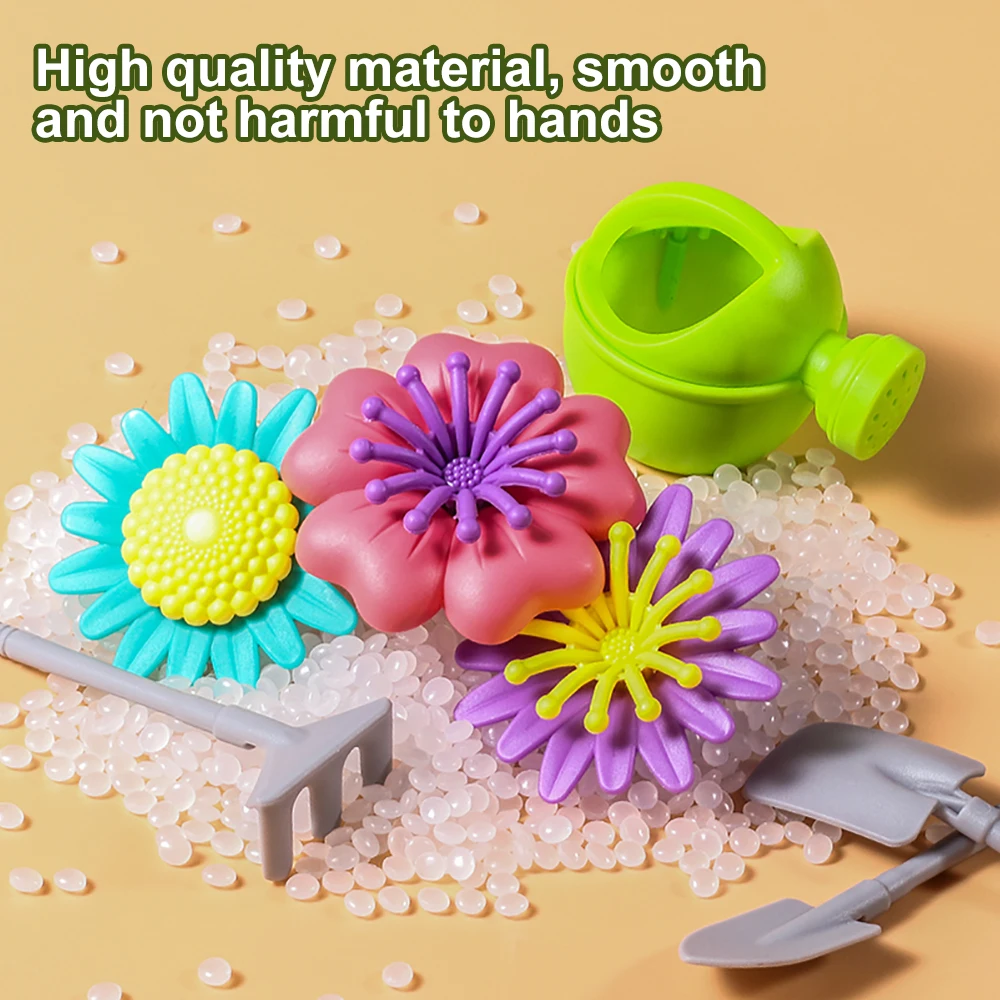 Building Blocks Toys Educational Garden Toy STEM Flower Garden Building Toy for Preschoolers-Educational Activity and Gift for Holidays and Birthdays