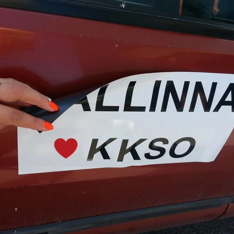 Рисунок 2 - Магнитные автомобильные наклейки на заказ