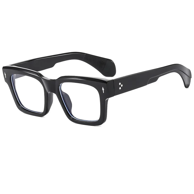 Markendesign Eckige Anti-Blaulicht-Lesebrille für Männer und Frauen, Optische Korrekturbrille, Vergrößernde Computer-Lesebrille – Detail 12