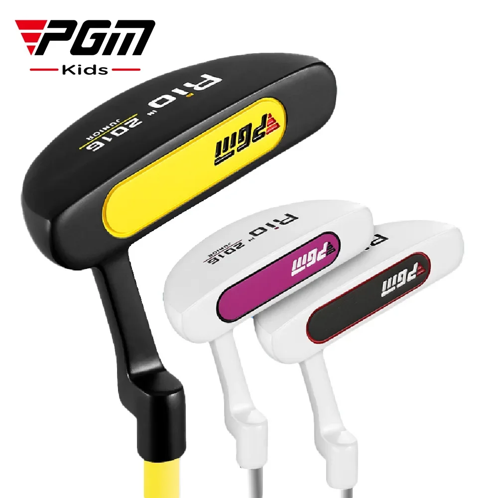 

PGM Boys Girls Kids Golf Club Stainless Steel Putter Children's Zinc Alloy Head Carbon Fiber Children's Golf Trainer JRTUG004