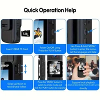 L11 HD 1080P Mini Camera Portable Digital Video Recorder BodyCam Infrared Night Vision Police Cam Small Bike Camcorder 액션캠 - Image 5