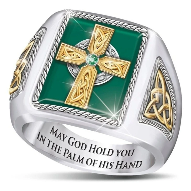 Irish Anniversary Rings Irish Rings Men Irish Blessing Ring Irish
