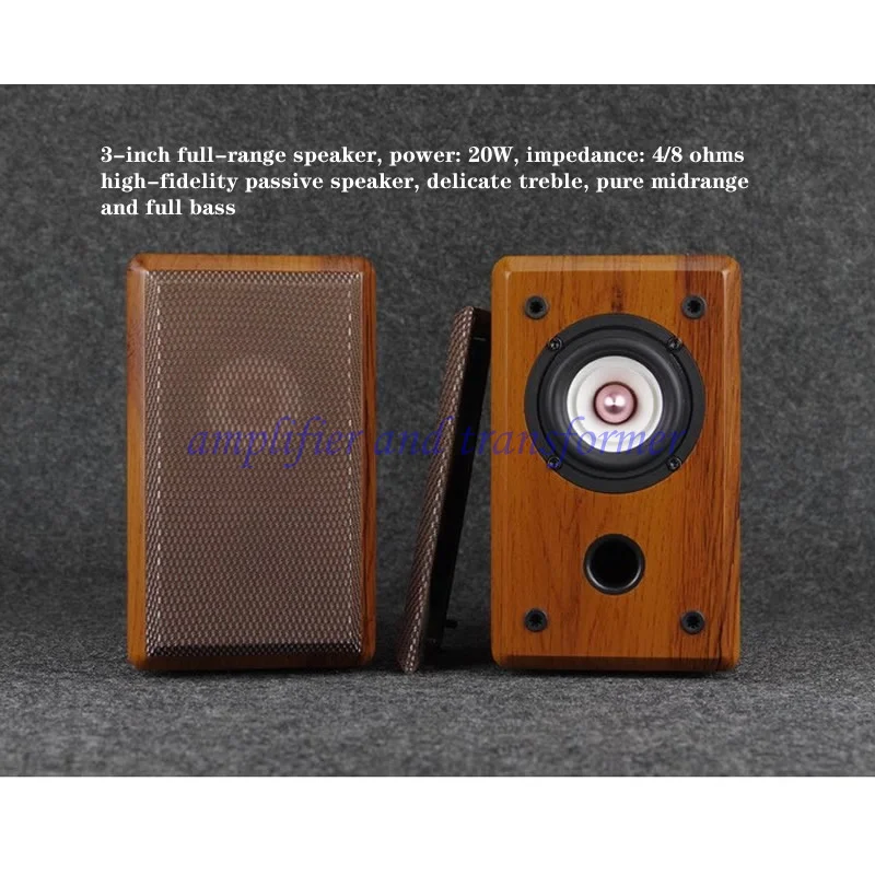 

3-inch full-range speaker, 20W, impedance: 4/8Ω, high-fidelity passive speaker, delicate treble, pure midrange, and full bass