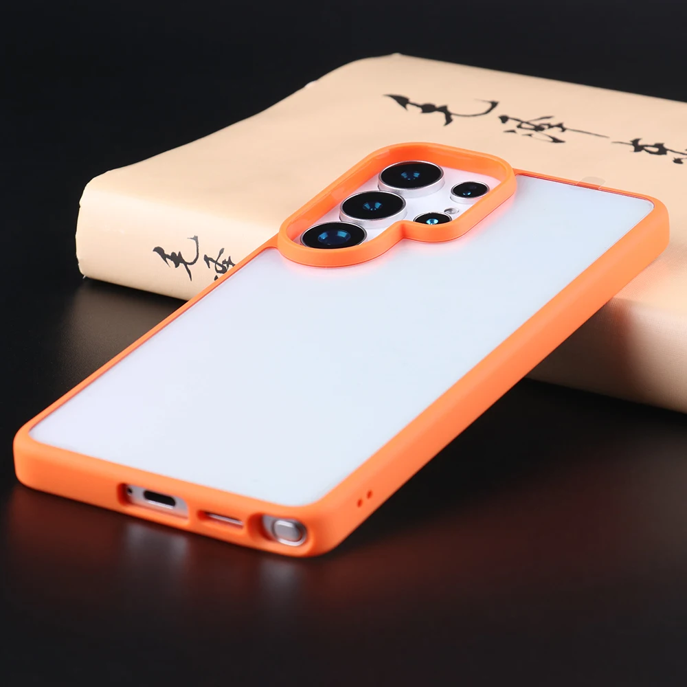 UGOjP Thin Transparent Magnetic Shockproof Phone Case - Clear Protective Cover