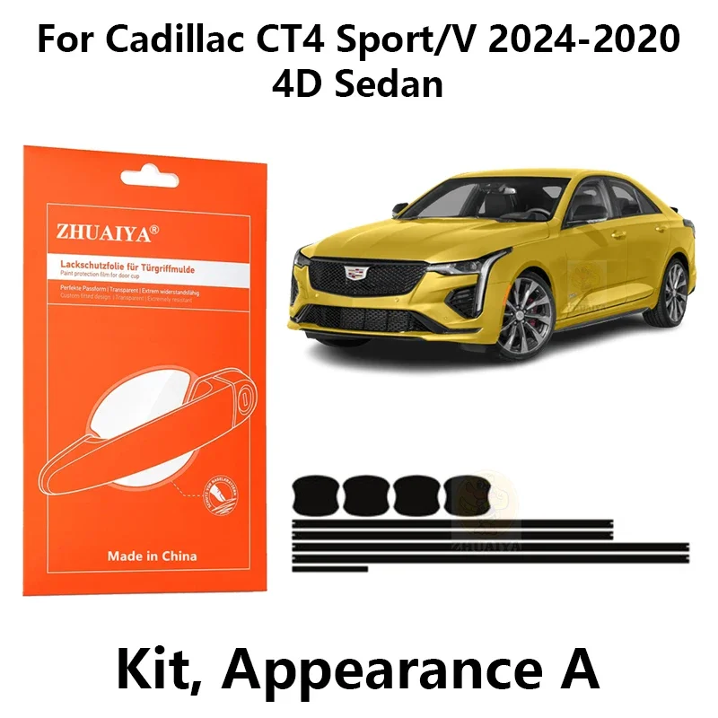 

Защитная пленка на края двери для Cadillac CT4 Sport/V 2024-2020 4D