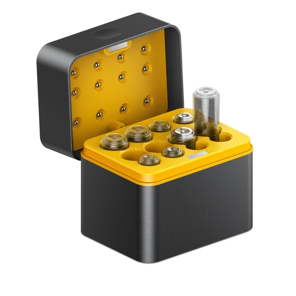 Battery Charging Case with 8-Compartment Storage and Overcurrent Protection for 1.5V Lithium Batteries