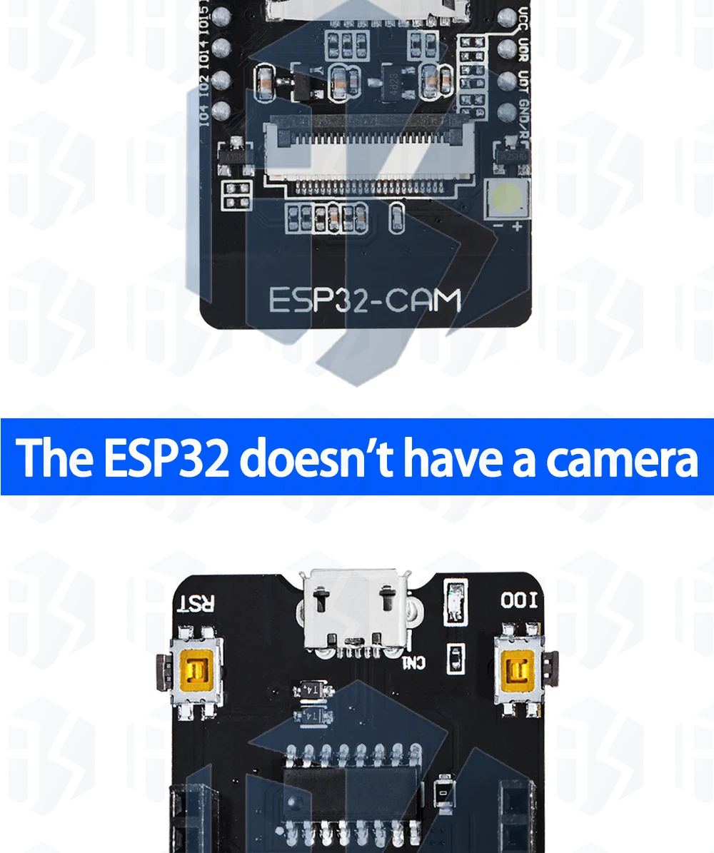 1PCS EGBO ESP32-CAM-MB WIFI ESP32 CAM Bluetooth Entwicklung Board mit OV2640 Kamera MICRO USB zu Seriellen Port CH340G 4,75 V-5,25 V – Detail 8