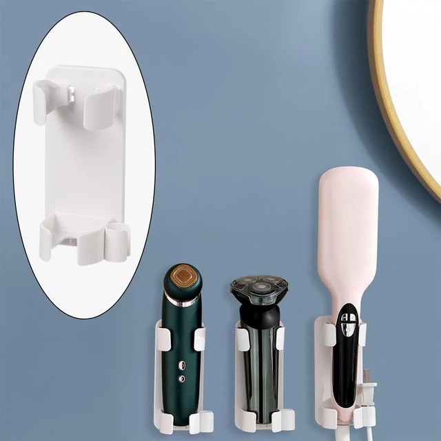 Wall Mounted Hair Straighteners Holder Curling Wands Iron Storage