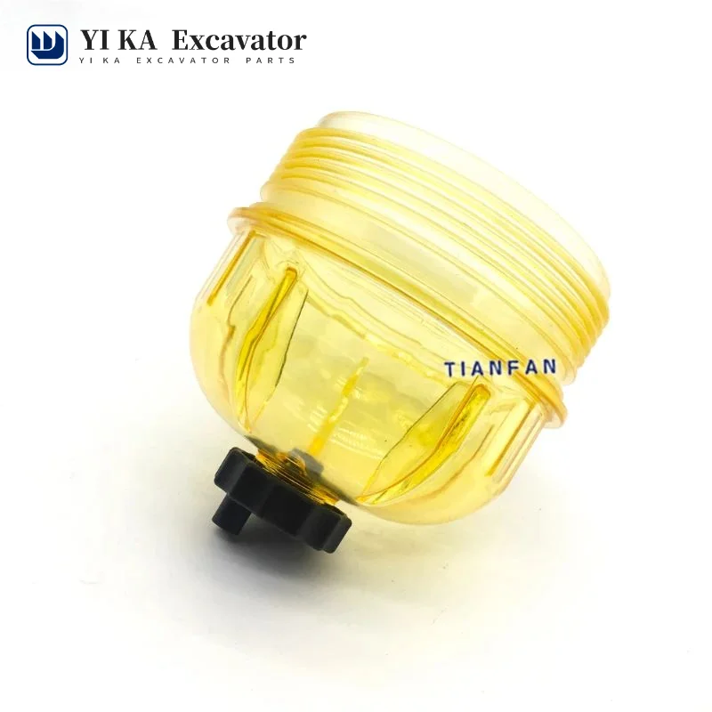 

For Excavator Doosan Daewoo DX55 60 75-9C oil-water separator filter cup, water accumulation cup, oil-water cup accessories^^