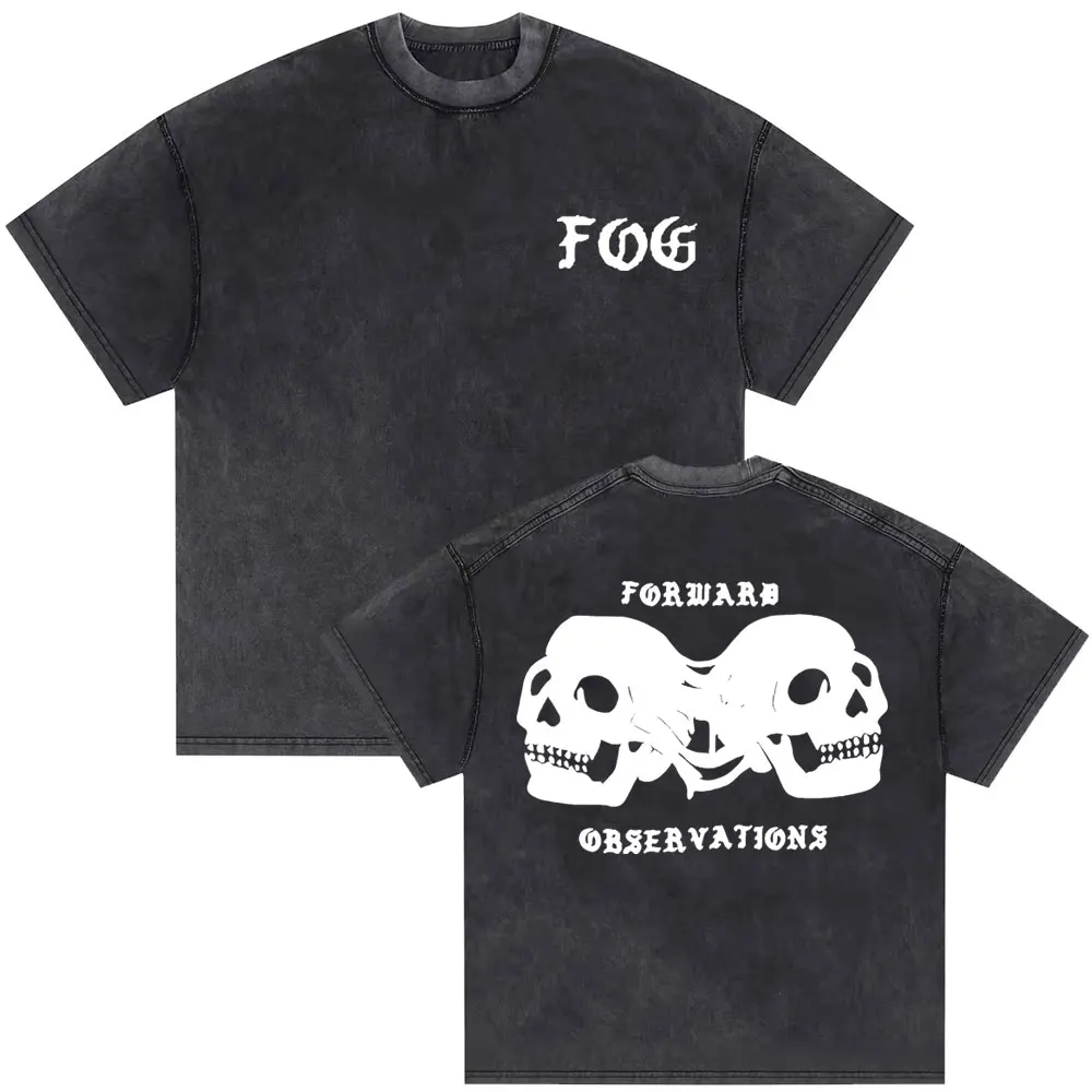 Washed Vintage Forward Observations Group Tshirt Skeleton