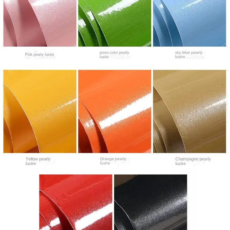 

UAWESO Solid Adhesive Wallpaper for Furniture Kitchen Cabinet Wardrobe Cupboard Waterproof Vinyl Wall Stickers Home Decoration