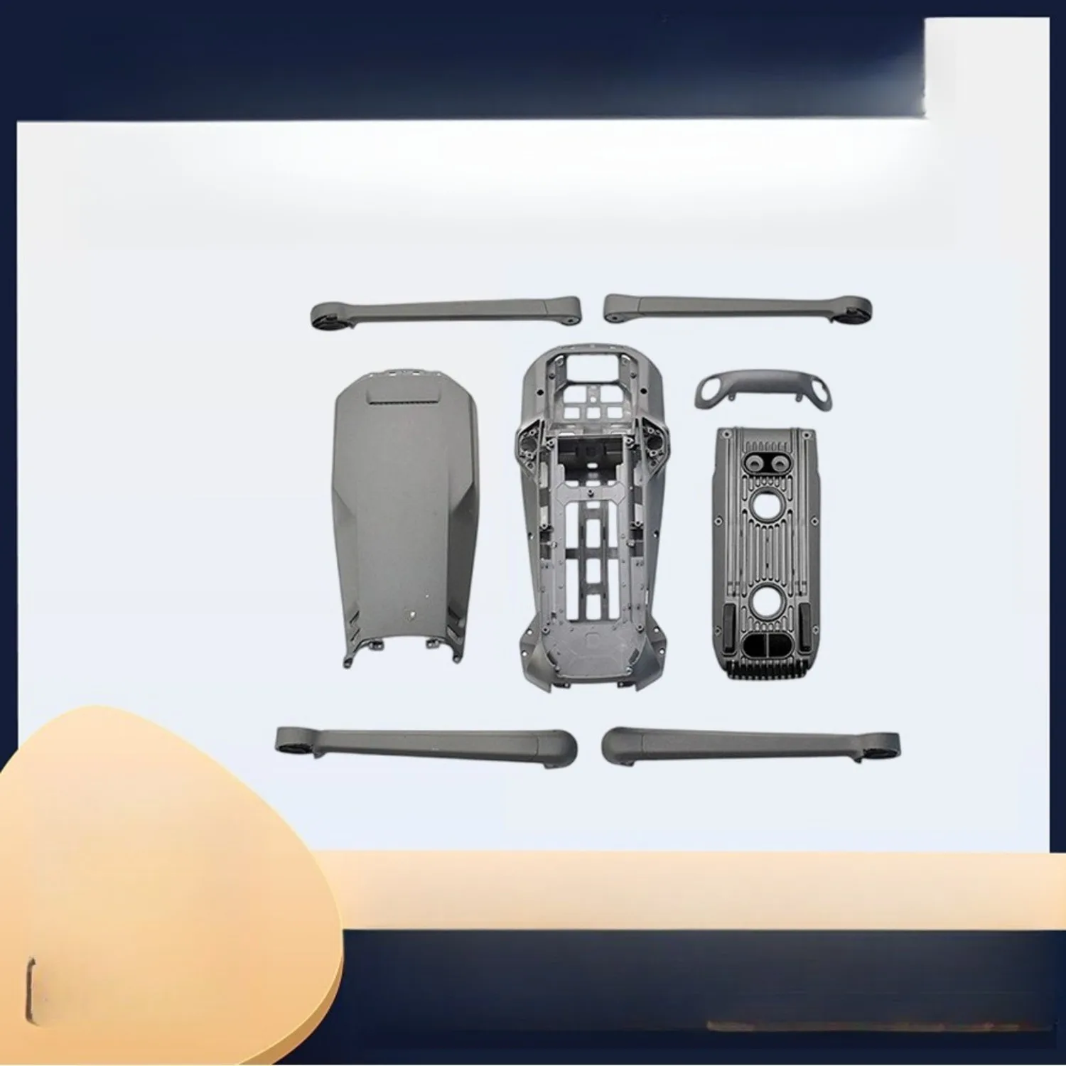 모터 마운트 프레임 상단 커버 하단 쉘 교체 부품 DJI Mavic 3 시리즈 교체 액세서리와 호환 가능