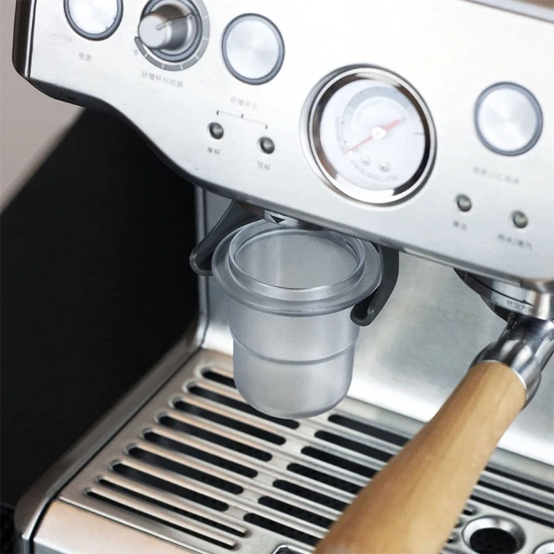54mm Translucent Dosing Cup Espresso Dosing Cup Compatible-with 54mm Portafilters Espresso Machine Accessories Easy Use