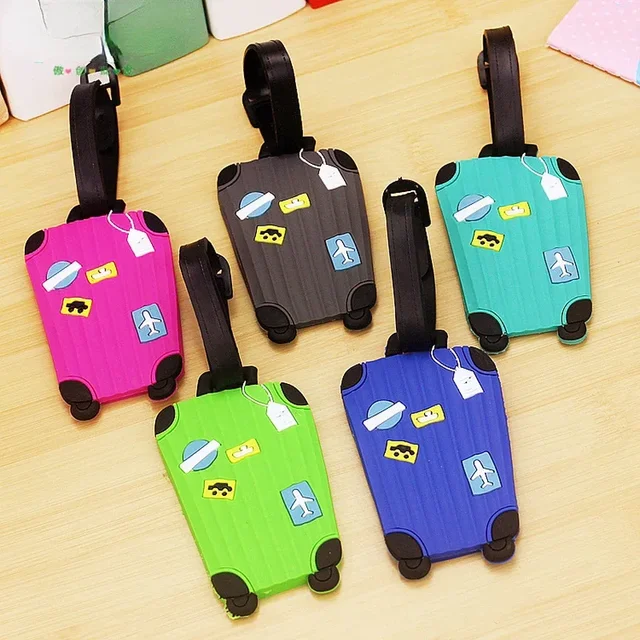 Cute Silicone Luggage Tag 1