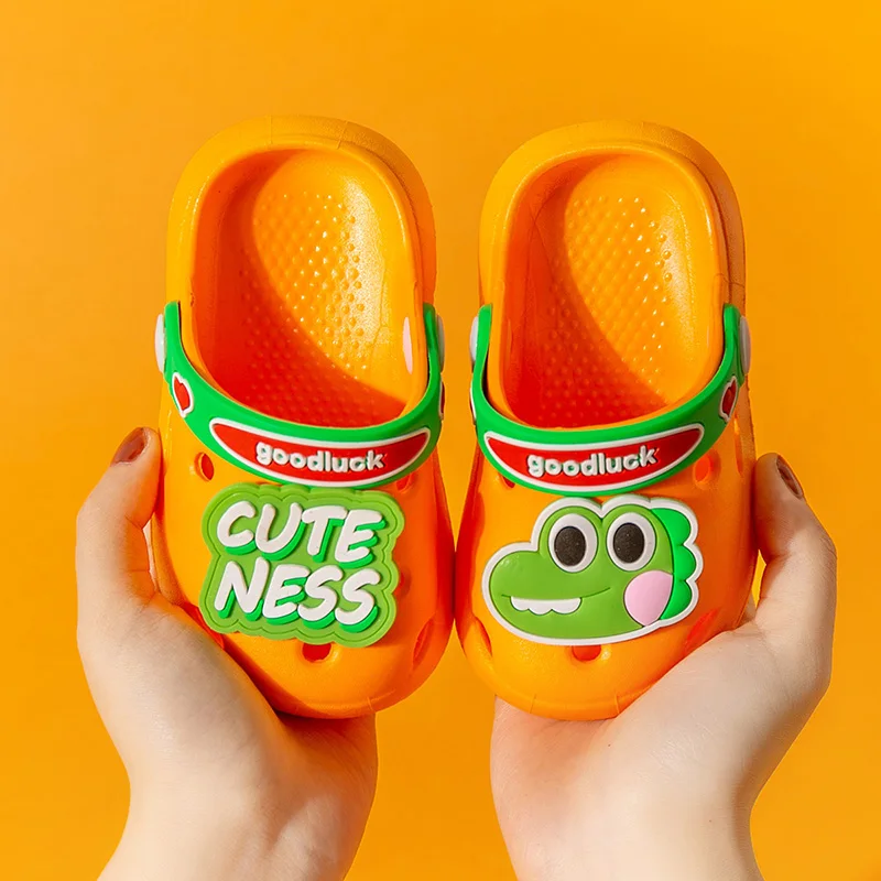 Summer Baby Sandals For Girls Boys Children Shoes Slippers Soft Anti-Skid Cute Hole Shoes Toddlers Kids Beach Sandal Miaoyoutong girl princess shoes