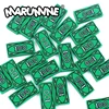 Marumine US Dollar 1x2 Tile Compatible 3069 Pirates Blocks Part Bill Money Cash MOC Building Brick Mini Person Model Accessories 1