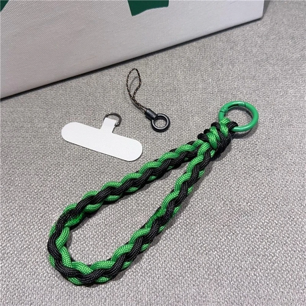 Neue handgewebte verstellbare Handy Universal Lanyard Handgelenk Strap Outdoor Sport bequeme Sicherheit Anti-Drop-Seil Zubehör – Detail 8